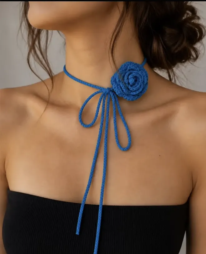 Accesorios de crochet tejidos a mano de Garoé Collection