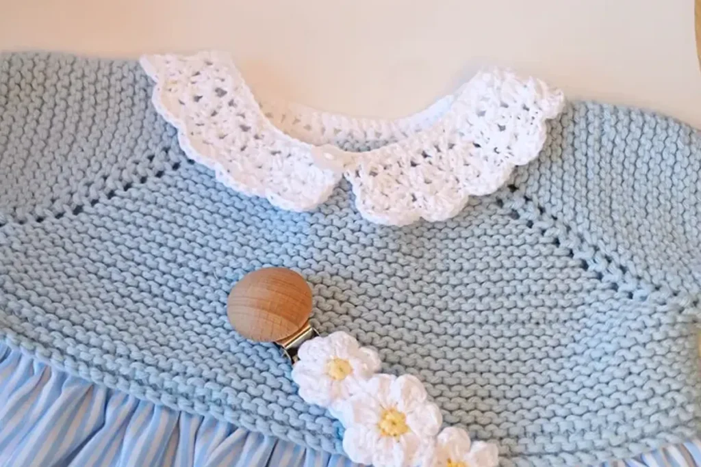 Prenda de crochet hecha a mano de Garoé Collections